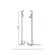 Coluna Let 1 Focos Ø245X1607Mm Led 28W 2310Lm 3000K Bivolt Bt Bt Usina