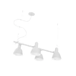 Pendente Frida 4xE27 180X364X780Mm Bt Bt 1Branco Usina