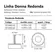 Pendente Donna Ø420X120Mm 4xE27 Pt Pt 1Pt Usina