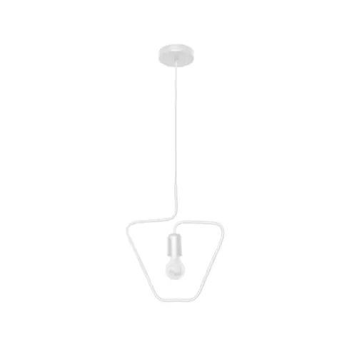 Pendente Lira 360X55X305Mm 1xE27 Bt Bt 1Branco Usina