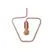 Pendente Lira 360X55X305Mm 1xE27 Bt Bt 1Branco Usina