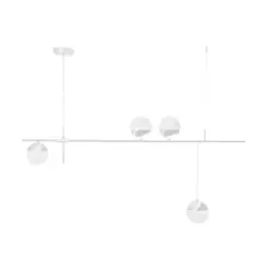 Pendente Nuance 120X1200X375Mm 4xG9 Bt Bt Fc 1Br Usina