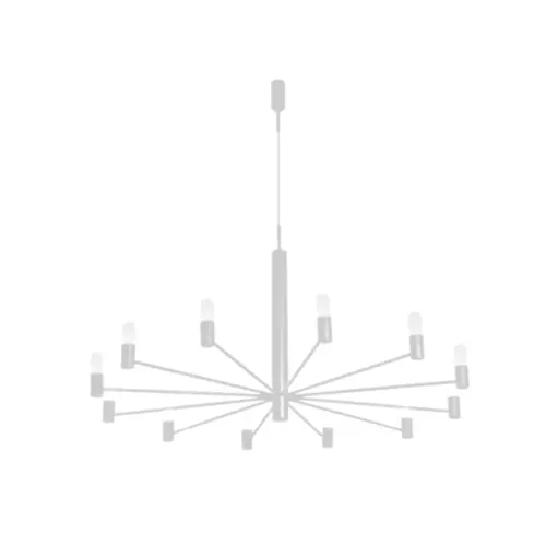 Pendente Gino 12xG9 850X450Mm Bt Bt 3Br Usina