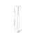 Pendente Flauta Ø38X300Mm 1xMr11 Pt Bt 1Pt Usina