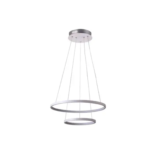 Pendente Orlo Duo Ø500X1500Mm Led 40W 2235Lm 3000K Bivolt Bt Usina