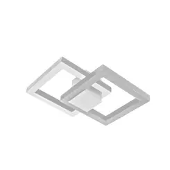 Plafon Arandela Mira Slim 540X550X135 Mm Led 57,4W 3030Lm 3000K Bivolt Bt Bt Usina