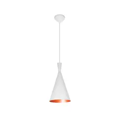 Pendente Tenda Ø190X370Mm 1xE27 Bt Bt 1Branco Usina