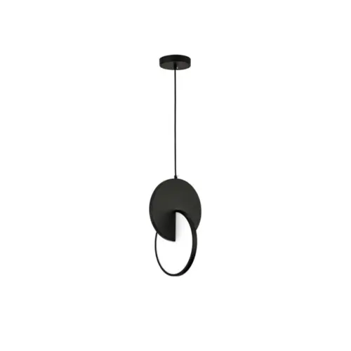 Pendente Signo 250X390Mm Led 9W 3000K 540Lm Bivolt Pt Pt Usina
