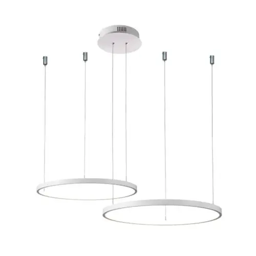 Pendente Orlo Mix Ø400 Ø500Mm Led 45W 3000K 1960Lm Bivolt Bt Usina