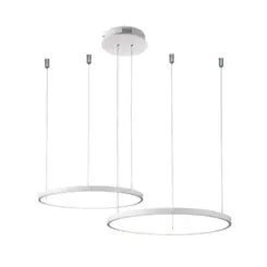 Pendente Orlo Mix Ø400 Ø500Mm Led 45W 3000K 1960Lm Bivolt Bt Usina