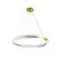 Pendente Wave Ø600Mm Led 30W 3000K Bivolt Preto Usina