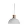 Pendente Taba 235X210Mm 1xE27 Bt Bt 1Branco Usina