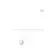 Pendente Quiron Ø140X400Mm 1xG45 Bt Bt Fc 1Branco Usina