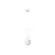 Pendente Quiron Ø140X400Mm 1xG45 Bt Bt Fc 1Branco Usina