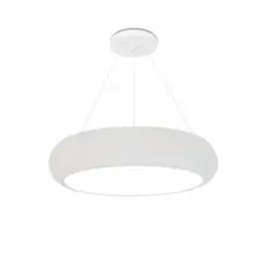 Pendente Ring Lux Ø500X100Mm 4xE27 Bt Bt 1Branco Usina