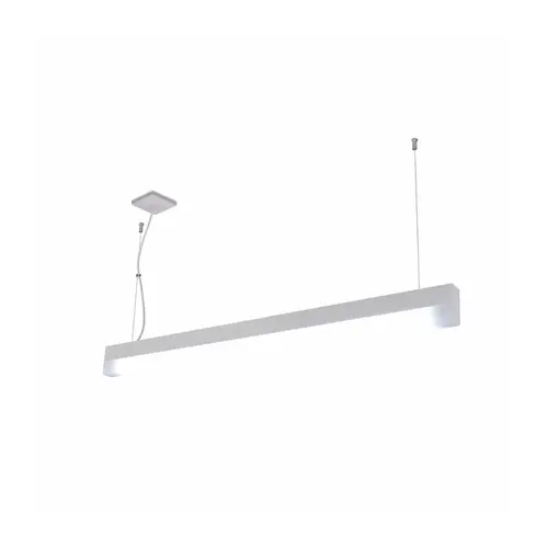 Pendente Toro 1300X50X100Mm 1xT8 Led 120Cm Bt Bt 1Branco Usina
