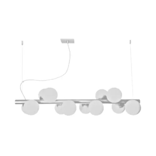 Pendente Perola 1000X320X240Mm 12xG9 Bt Bt Fc 1Br Usina