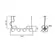 Pendente Perola 1000X320X240Mm 12xG9 Bt Bt Fc 1Br Usina