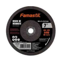 Disco De Desbaste 7 180X6X22,2MM Famastil