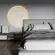 Plafon Arandela Volta Meia Lua Il Ext Ø750X17Mm Fita De Led (Nao Inclusa) Bt/Bt Usina