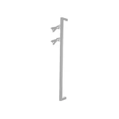 Plafon Arandela Linea 1300X170X120Mm 1 T8 Led 120Cm / 2xMr16 Bt Bt Usina