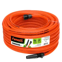 Kit Mangueira Trancada Laranja 1/2X2Mm 20M Famastil