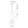 Pendente Vita Ø165X300Mm 1xE27 Bt Bt 1Branco Usina