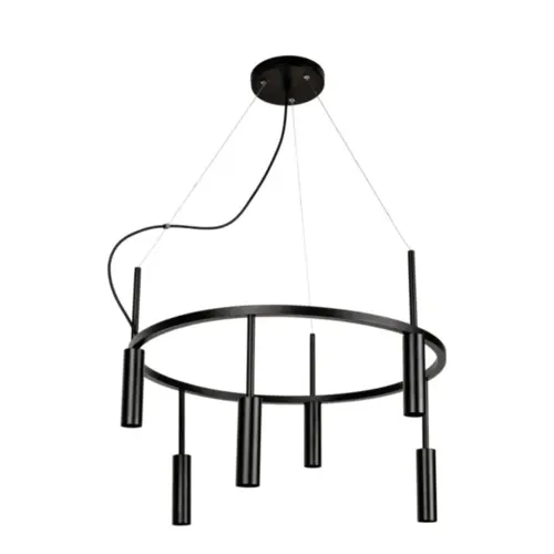 Pendente Platinum Ø400X445Mm 6xMr11 Ca Pt Pt 1Pt Usina