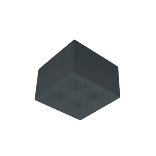 Plafon Grid Il Qd 130X130X85Mm 4xMr11 Pt Pt Usina
