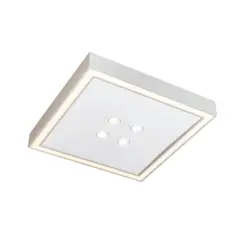Plafon Scala Pro 430X430X80Mm 4xMr16 / Led 36,6W 1950Lm 4000K Bivolt Bt Bt Usina
