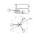 Plafon Satelite Ø660X510X505Mm 3xG9 Pt Pt Cr Usina