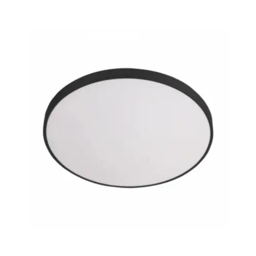 Plafon Luna Ø330X70Mm Led 24W 1560Lm 3000K Bivolt Pt Pt Usina