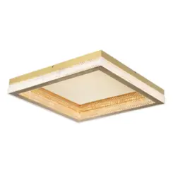 Plafon Mirage 400X400X70Mm Led 42W 2800Lm 3000K Bivolt Dr Usina