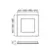 Plafon Quadrado Pegasus 420X420X50Mm 66,4W 8635Lm 3000K Bivolt Bt Bt Usina