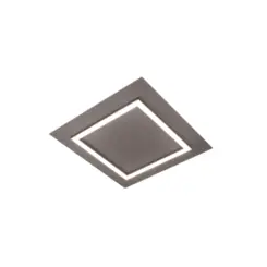 Plafon Sharp 480X480X45Mm Led 90W 6430Lm 3000K Bivolt Bt Bt Usina