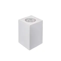 Plafon Vertice Sem Saida 76X76X80Mm 1xMr16 Pt Pt Usina