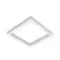 Plafon Quadrado Turim 410X410X47Mm Led 40W 2340Lm 3000K Bivolt Bt Bt Usina