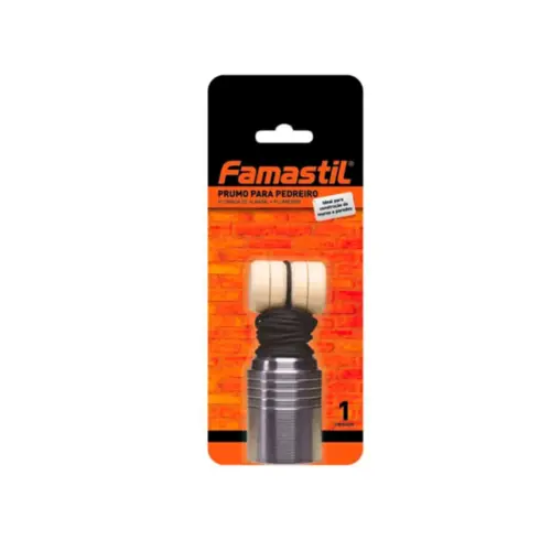 Prumo De Parede Metalico 500G Famastil