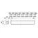 Plafon/Arandela L Pegasus 2000X1200Mm 04X Spots 30088 Mr16 Conf Desenho S/ Led Bt Usina