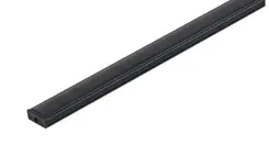 Perfil Led Slim Sobrepor 3MT Preto Gaya
