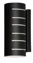 Arandela de Parede Belatrix Interno 18,5x7,6x9,2cm Alumínio Preto - Acend