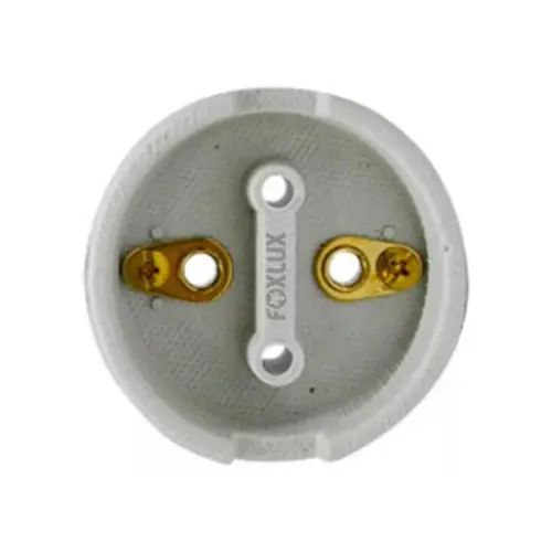 Tomada Industrial Polarizada Porcelana 2P 25A Foxlux