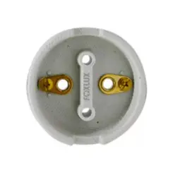 Tomada Industrial Polarizada Porcelana 2P 25A Foxlux
