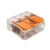 Conector Emenda 3  polos 6mm 221-613 Wago