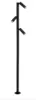 POSTE BALIZ. ORBIT 3 MÓDULOS 8,1W 2.700K 34º 220lm/módulo IRC>90 DL PT5 9 P 0 34 haste 120cm IP66 PR