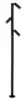 POSTE BALIZ. ORBIT 3 MÓDULOS 8,1W 2.700K 34º 220lm/módulo IRC>90 DL PT5 9 P 0 34 haste 120cm IP66 PR