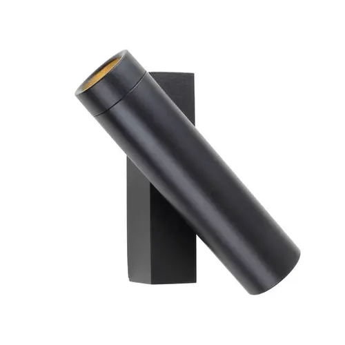 Arandela de Parede Led Mark Preto Cilíndrico Facho Simples 3000K 3W Bivolt 1042/2 Spotline