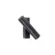 Arandela de Parede Led Mark Preto Cilíndrico Facho Simples 3000K 3W Bivolt 1042/2 Spotline