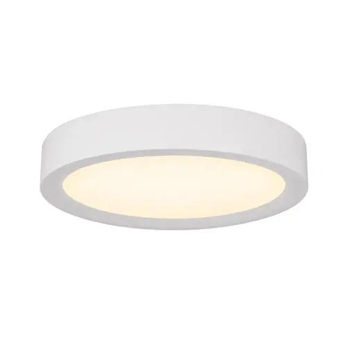 Plafon de Sobrepor Led New Smart Redondo 3000K 36W Bivolt 35cmx5cm Branco Spotline