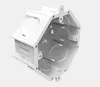 Caixa Octagonal PVC C/ Fundo Fixo Enerbras